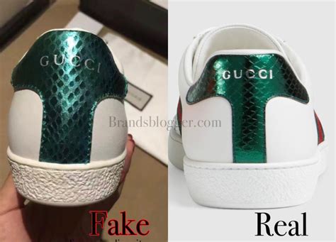 sneakers gucci originals vs fake|gucci ace sneakers snakes.